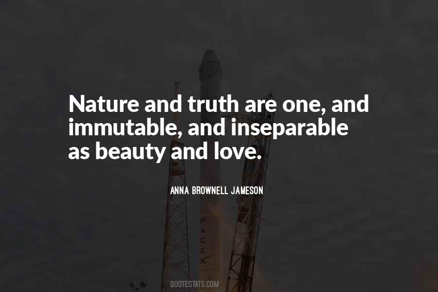 Love Nature Beauty Quotes #833277