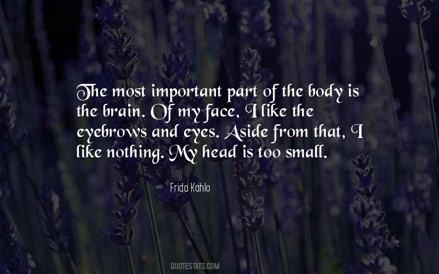 Face And Eyes Quotes #321657