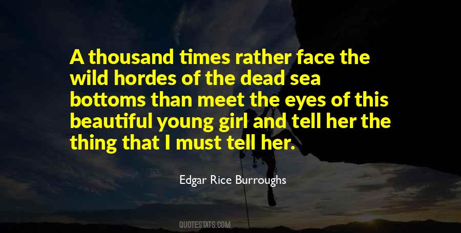 Face And Eyes Quotes #893414