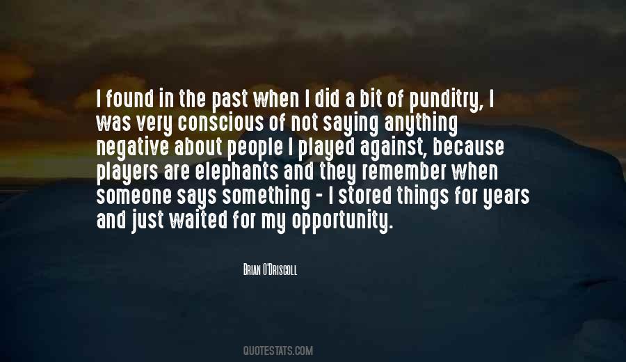 Negative Past Quotes #1048906