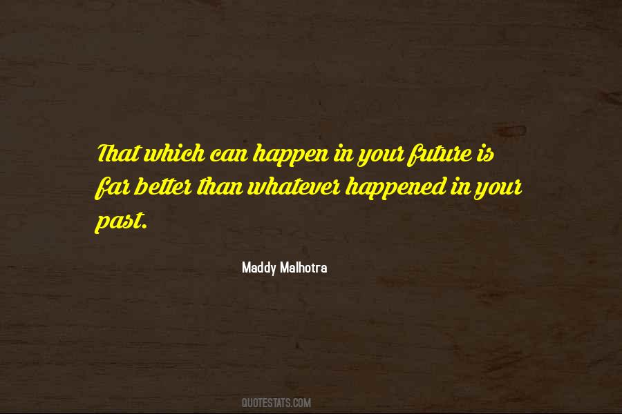 Negative Past Quotes #1463423