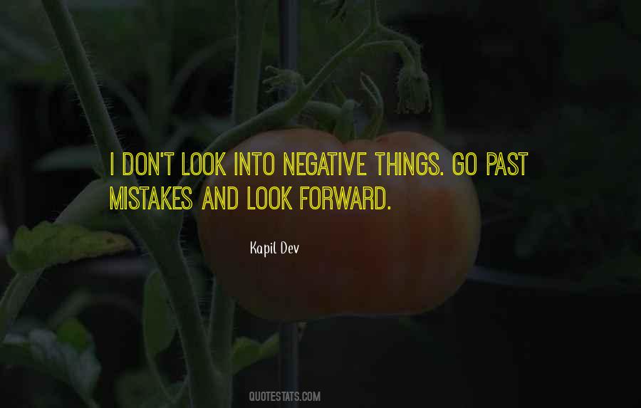 Negative Past Quotes #500085