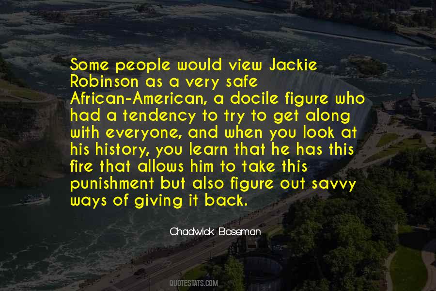 Look Back And Learn Quotes #1754386