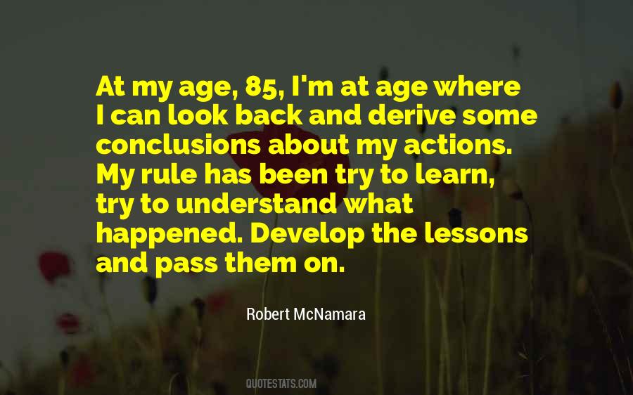 Look Back And Learn Quotes #230306