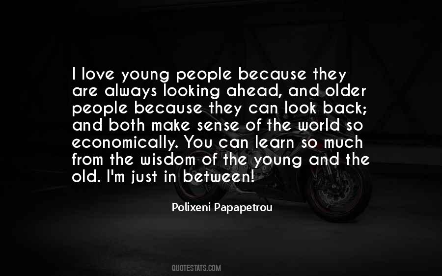 Look Back And Learn Quotes #313863