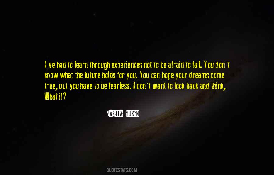 Look Back And Learn Quotes #996492