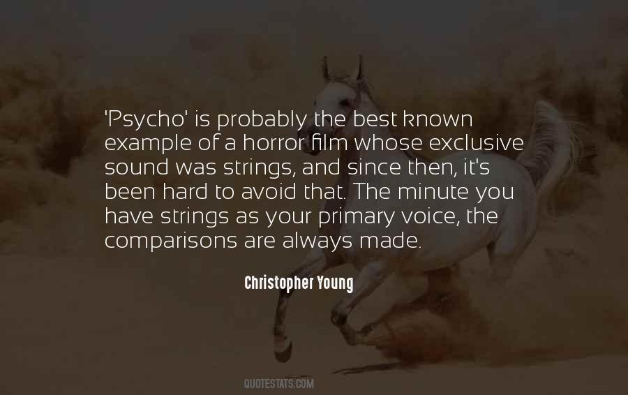 Horror Sound Quotes #432954