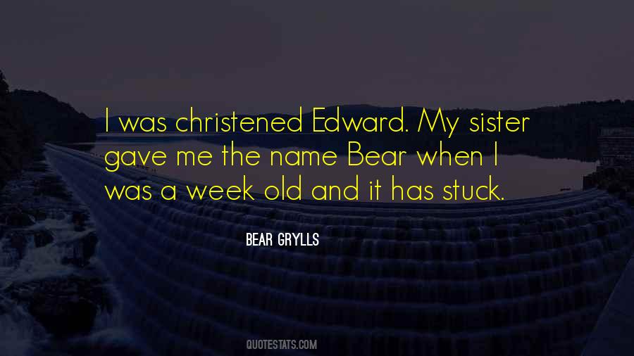Sister Name Quotes #1060978