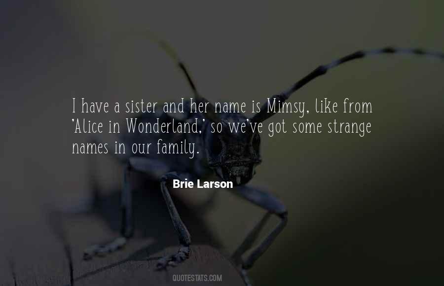 Sister Name Quotes #1194153