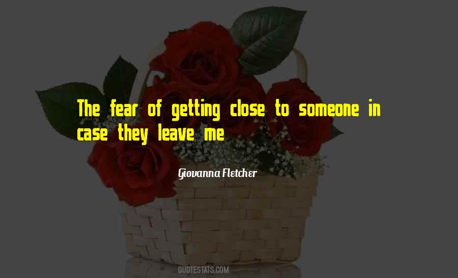 Quotes About Leave Someone #1243363