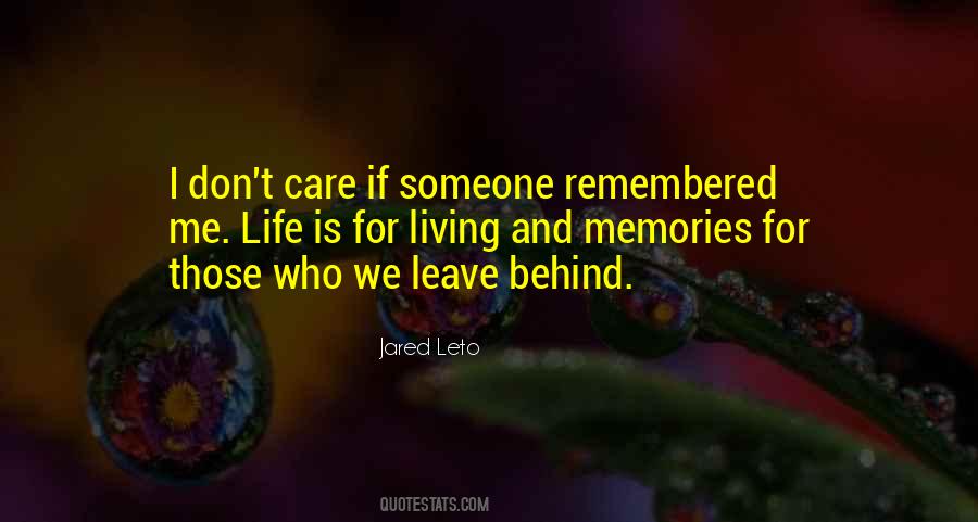 Quotes About Leave Someone #1359655