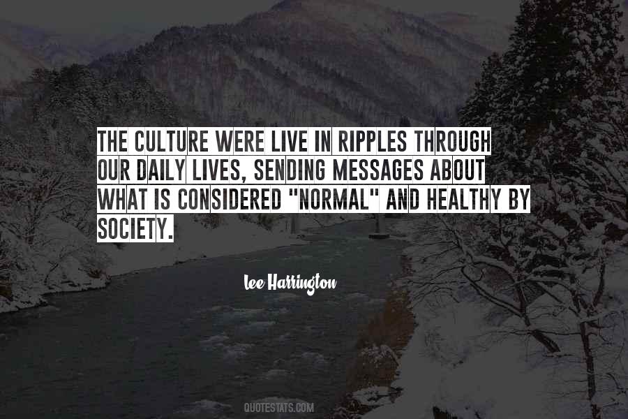 Healthy Lives Quotes #1137662