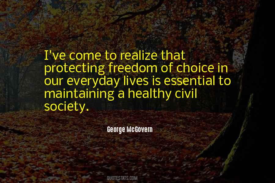 Healthy Lives Quotes #1375081