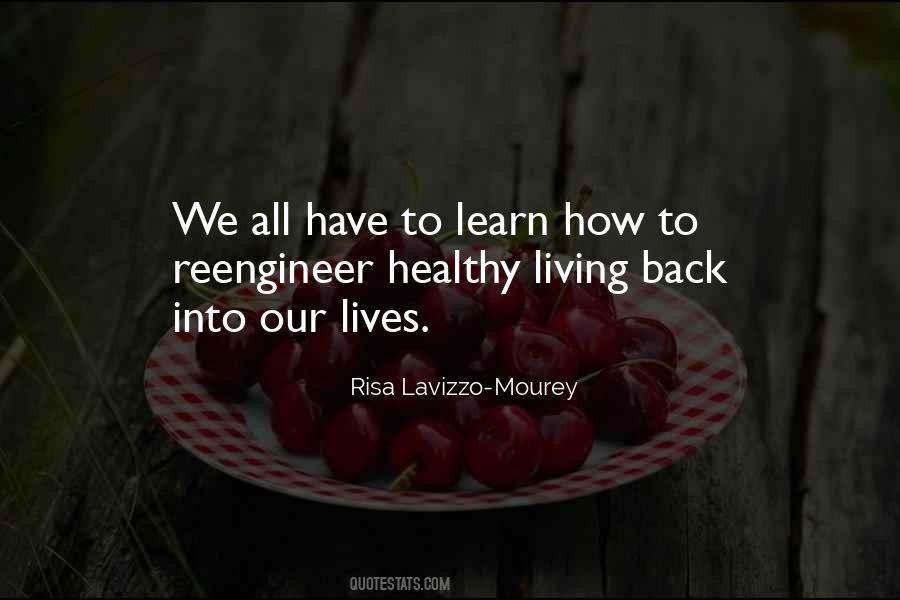 Healthy Lives Quotes #1500774