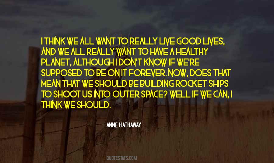 Healthy Lives Quotes #1858685