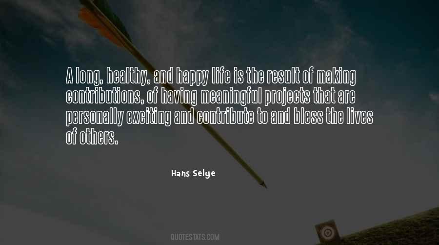 Healthy Lives Quotes #233716