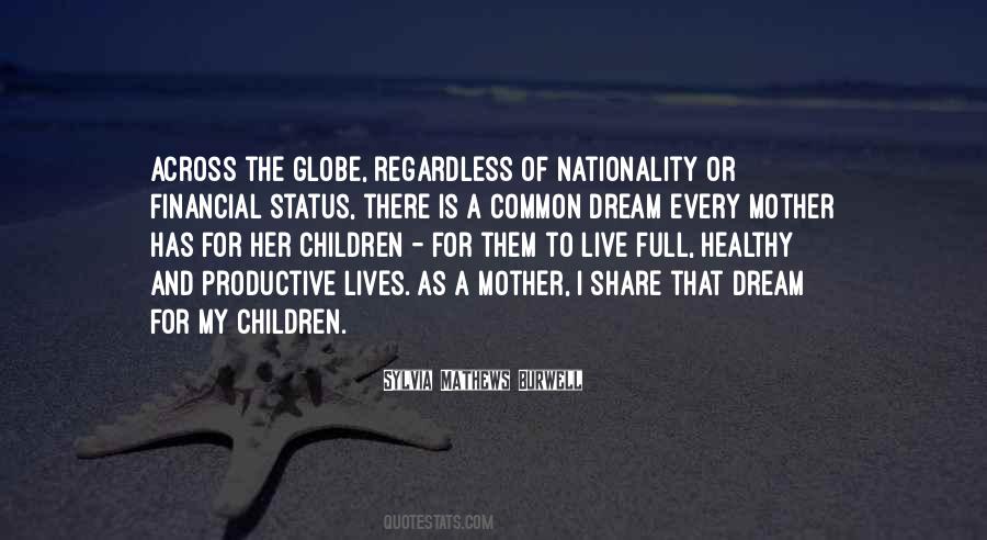 Healthy Lives Quotes #261384