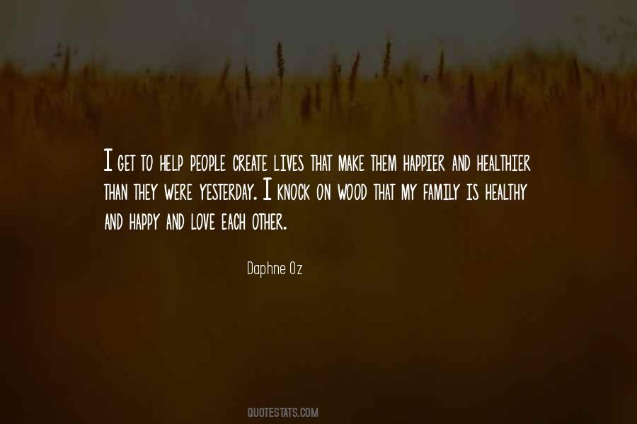 Healthy Lives Quotes #335388