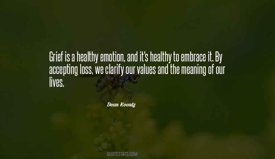Healthy Lives Quotes #750302