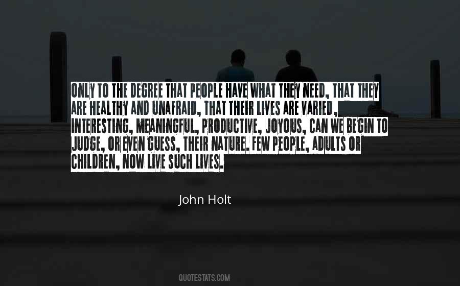 Healthy Lives Quotes #948172