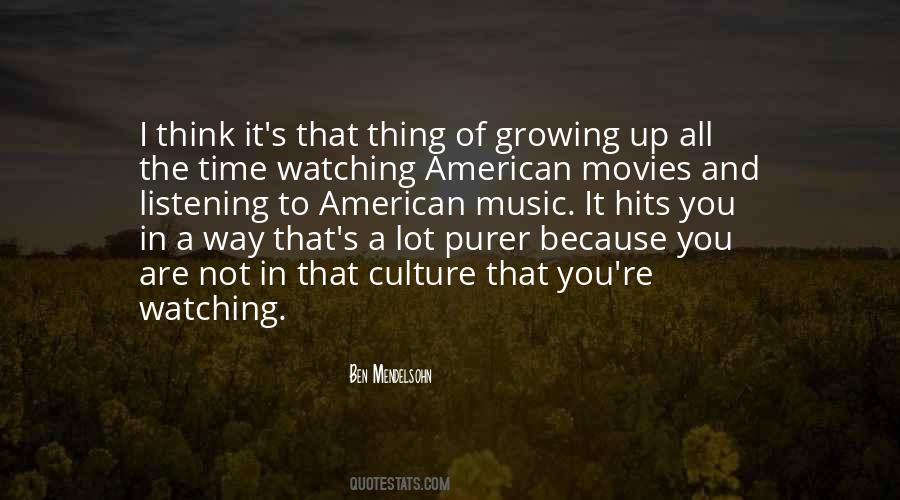 Quotes About Watching The Movies #502900