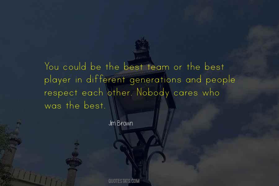 Best Team Player Quotes #879973