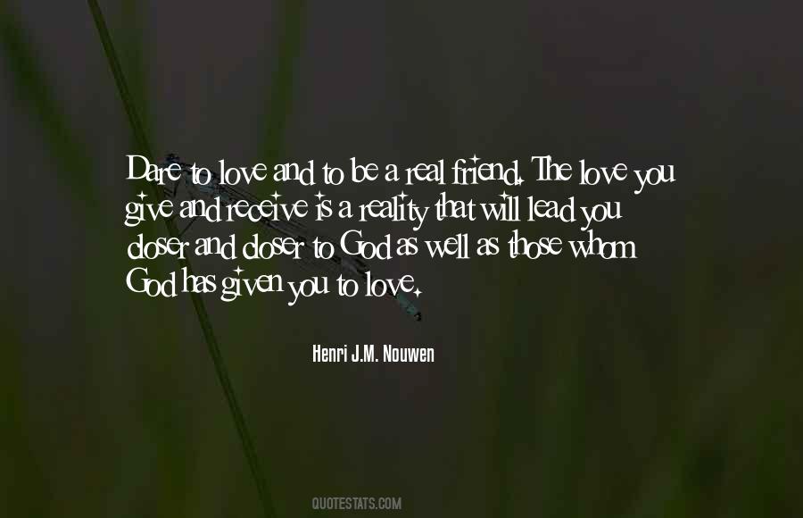 Quotes About God Real Love #545188