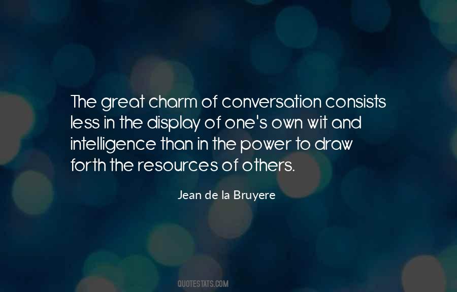 Power Of Conversation Quotes #650552