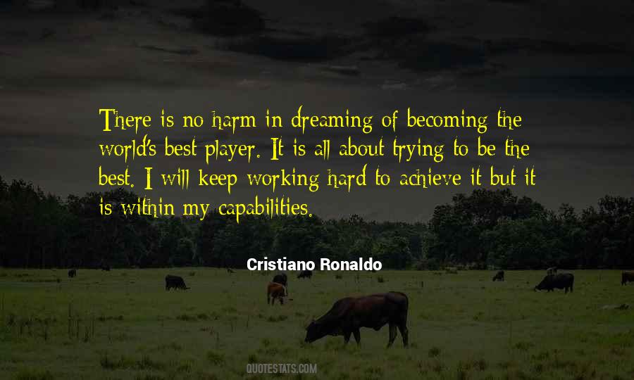 Achieve My Dream Quotes #1681538
