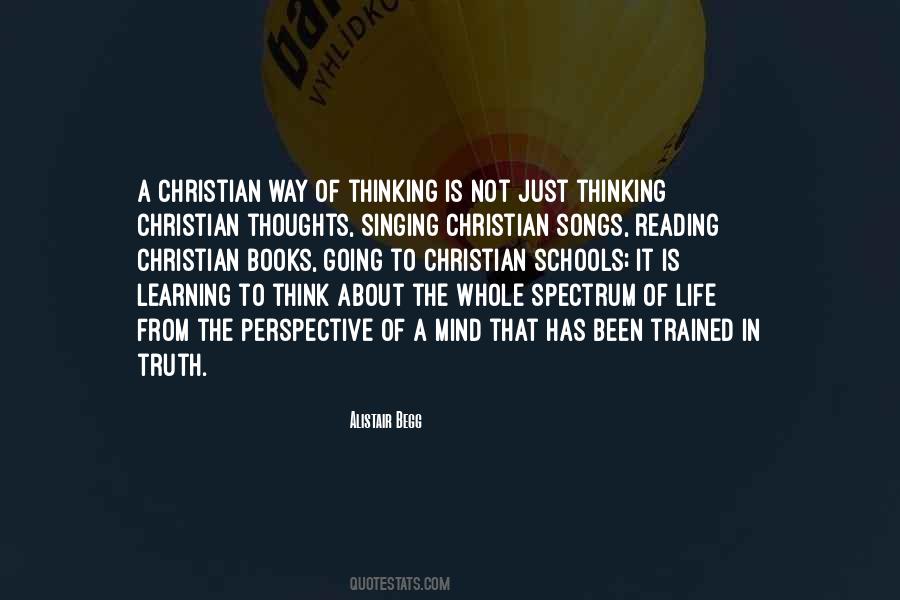 Christian Thoughts Quotes #1864228