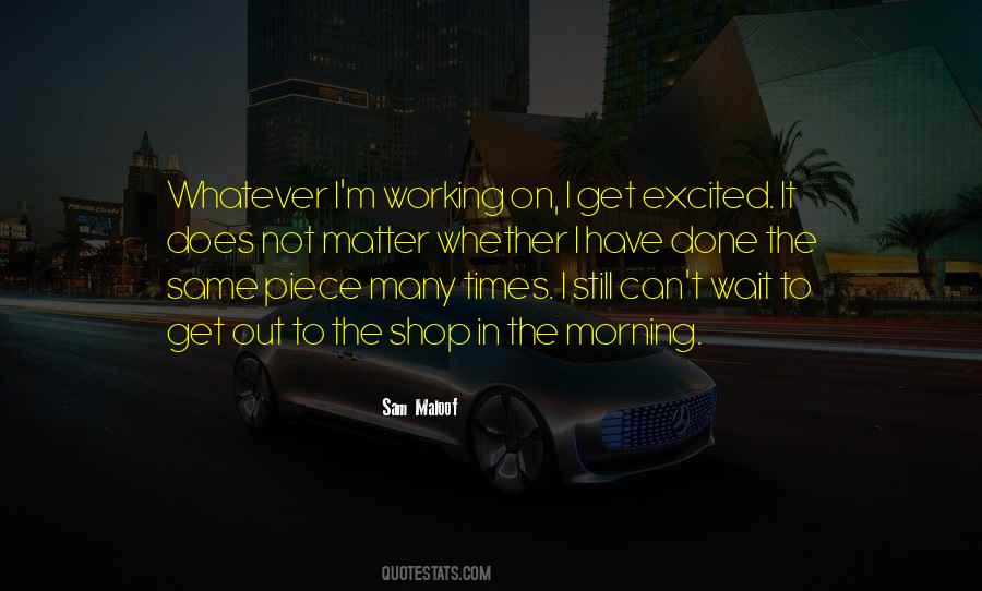 Done Working Out Quotes #1834370