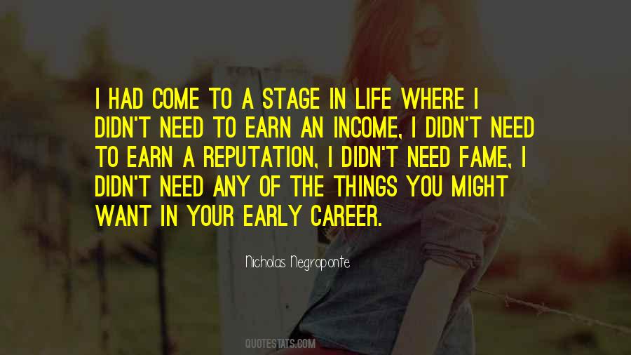 Quotes About Career In Your Life #555514