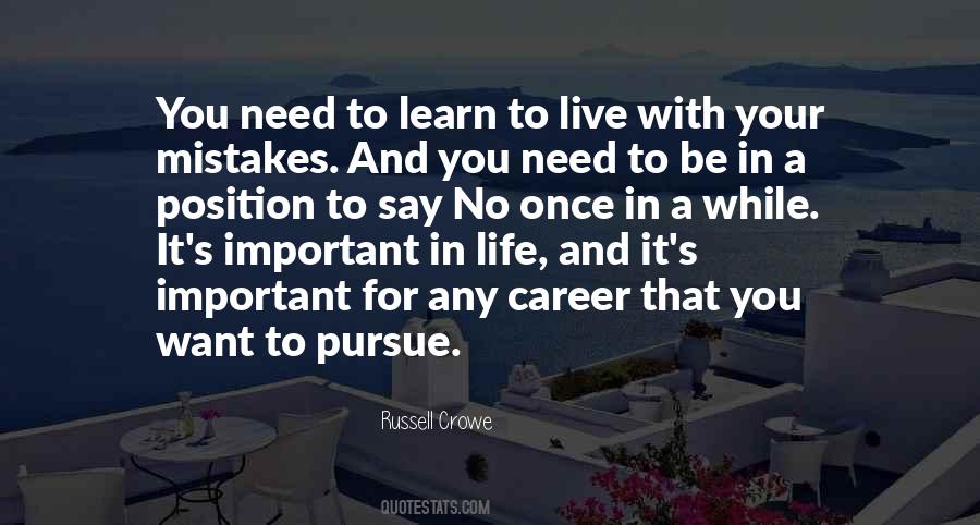 Quotes About Career In Your Life #878009