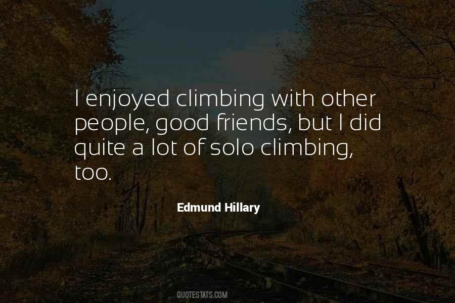 Good Solo Quotes #1668104