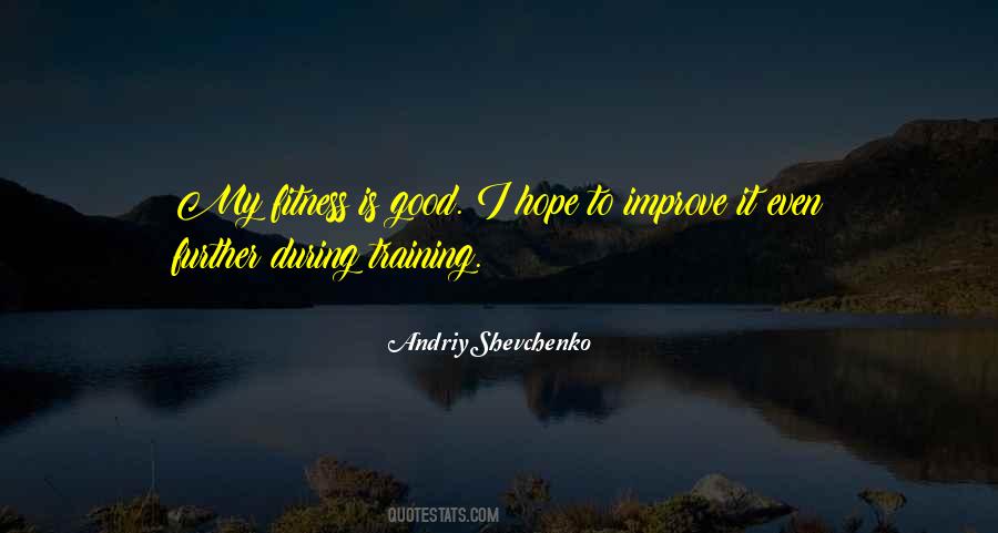 Fitness Is Quotes #1742930