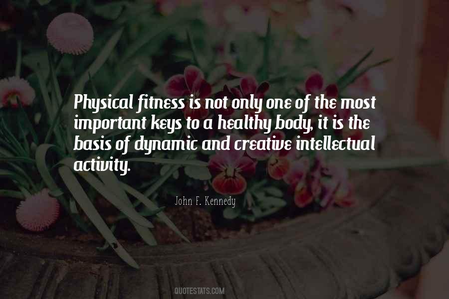 Fitness Is Quotes #545887