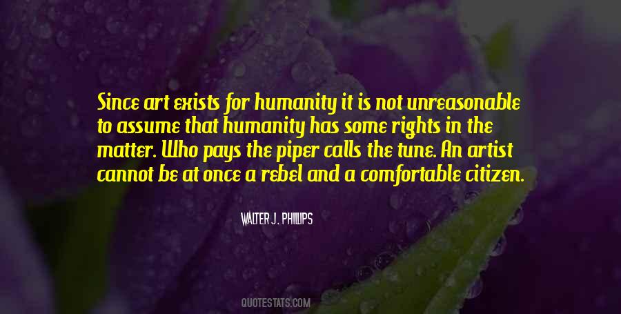 Art Humanity Quotes #866204