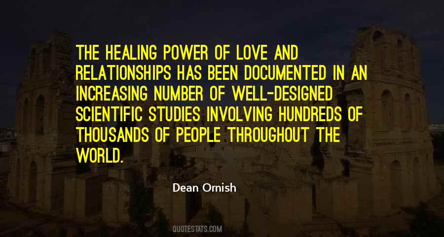 Power Of Relationships Quotes #1518160