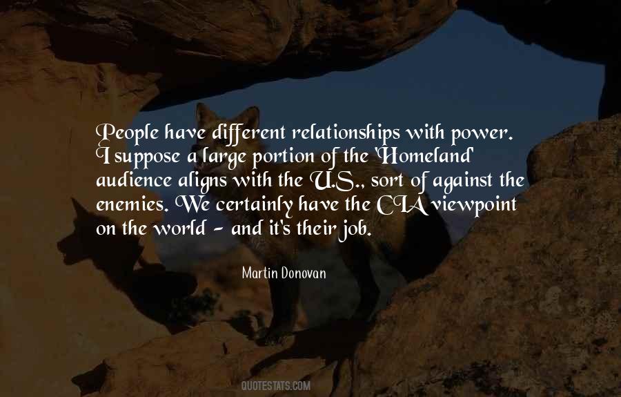 Power Of Relationships Quotes #1862237