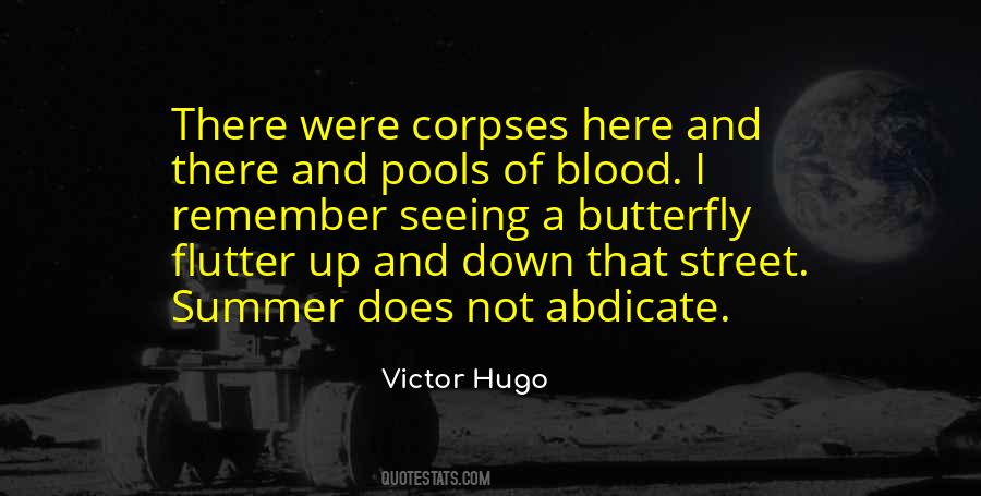 Blood On The Street Quotes #1140515