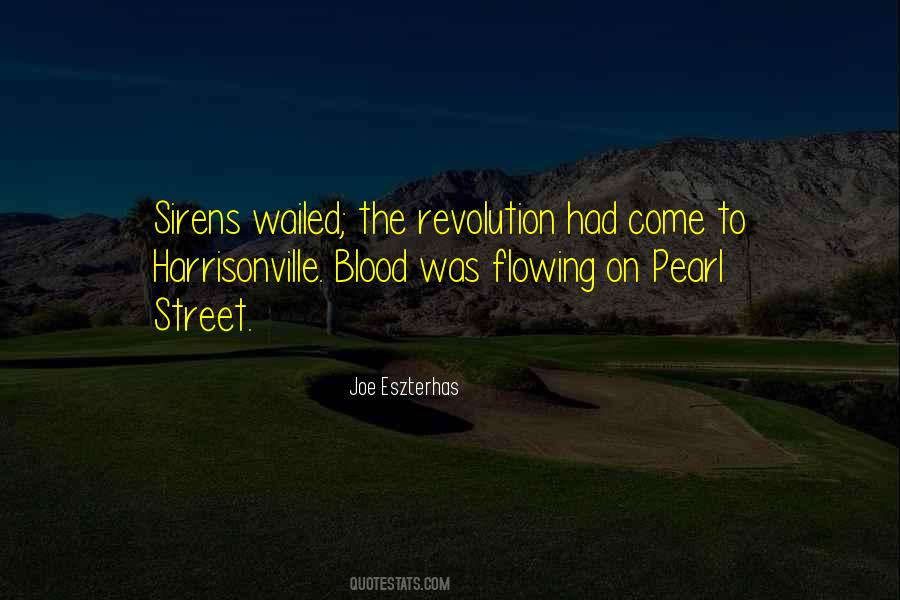 Blood On The Street Quotes #144379