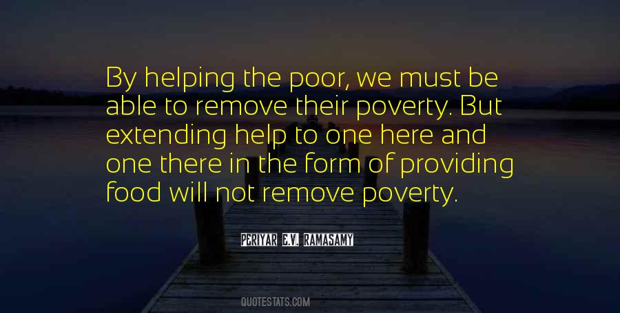 Quotes About Food Poverty #417520