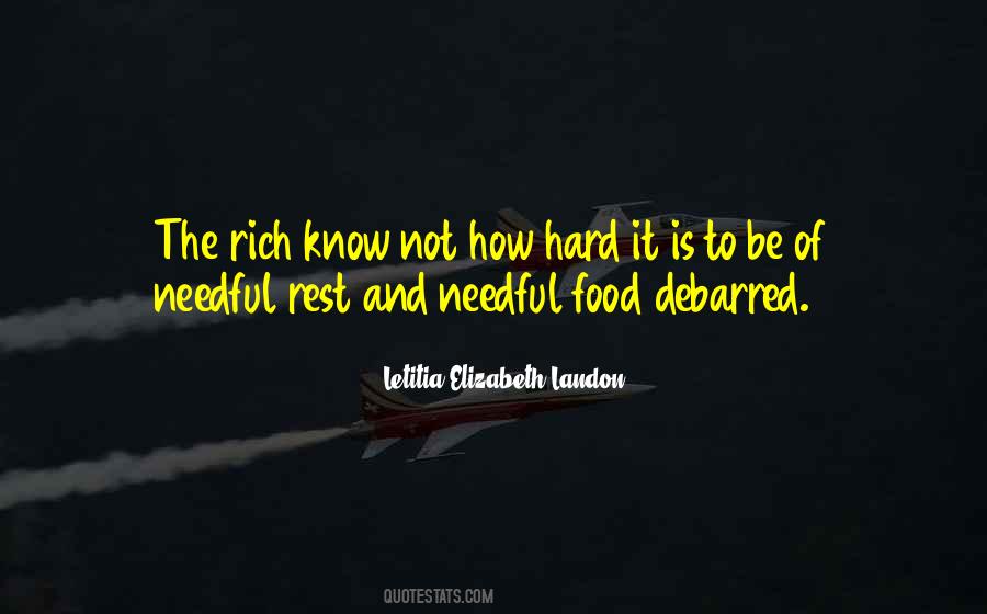 Quotes About Food Poverty #508396
