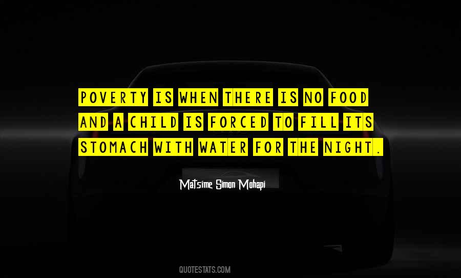 Quotes About Food Poverty #586530