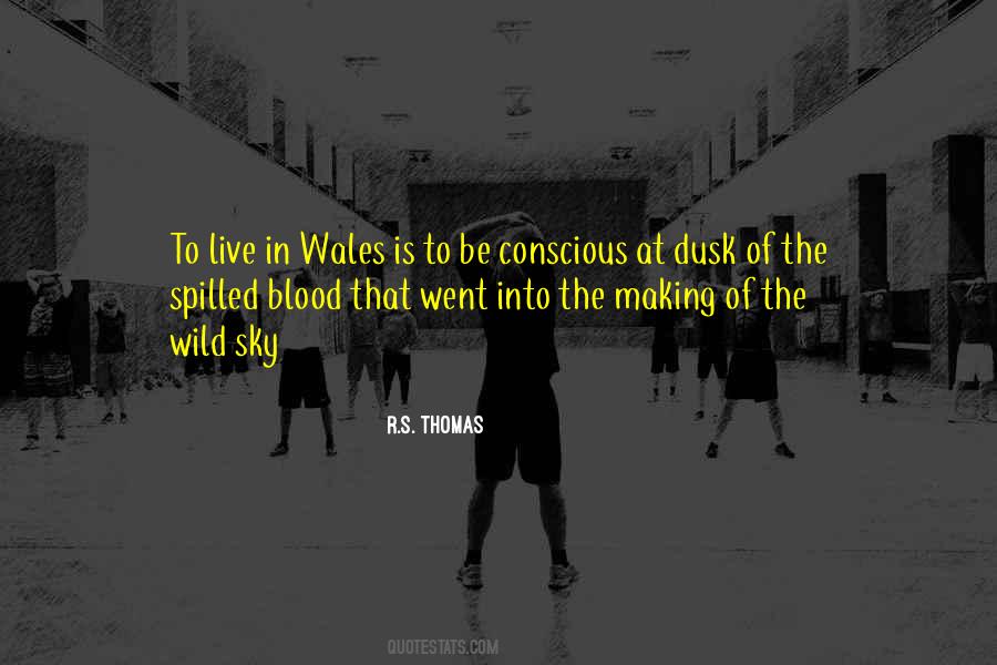 Blood Sky Quotes #1671918
