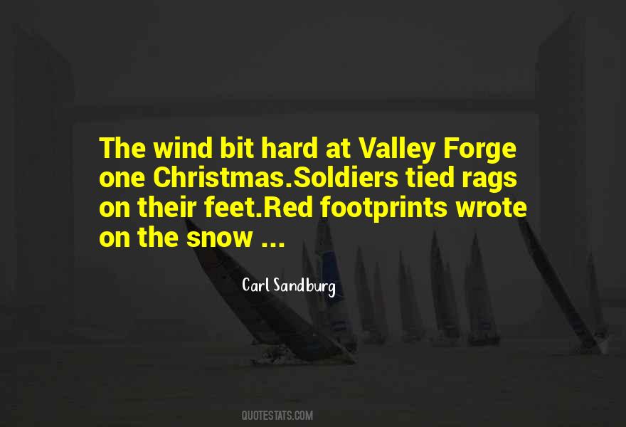 Footprints On Snow Quotes #1082461
