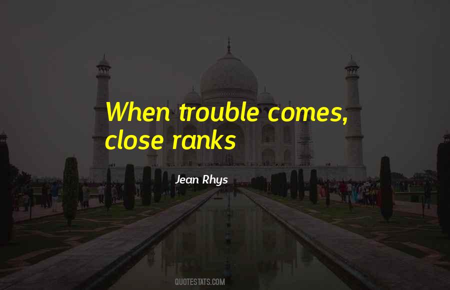 Trouble Life Quotes #150443