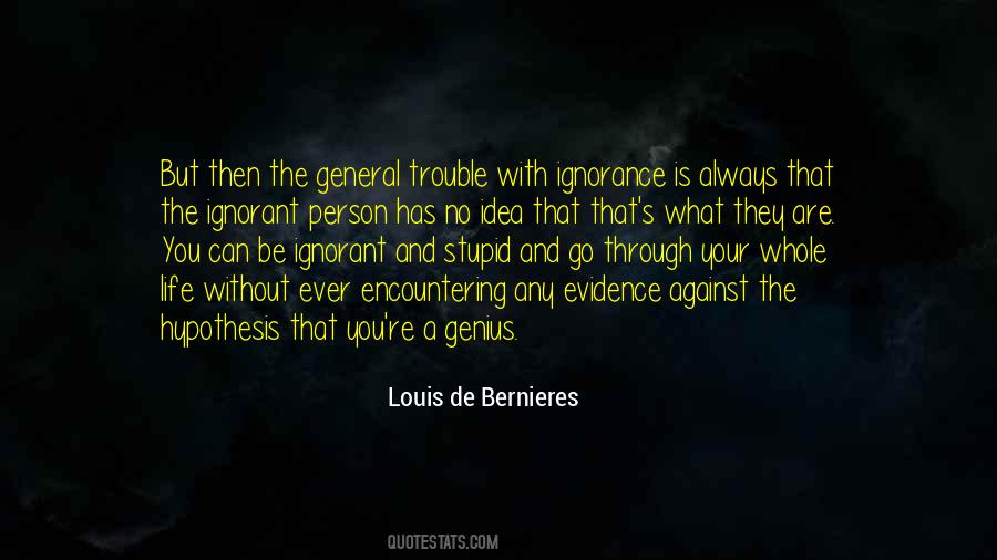Trouble Life Quotes #216339