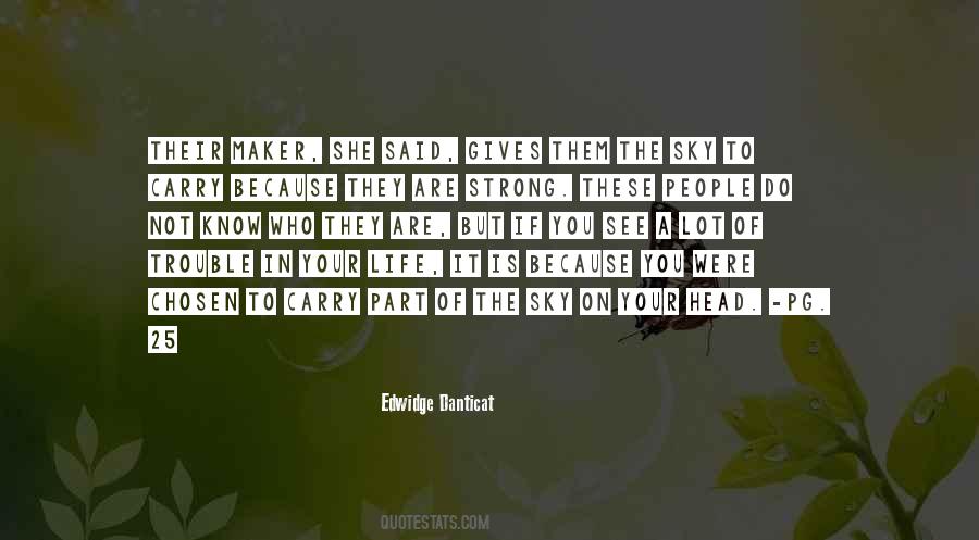 Trouble Life Quotes #322488