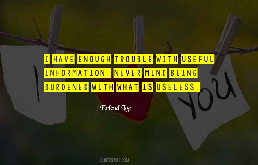 Trouble Life Quotes #62751